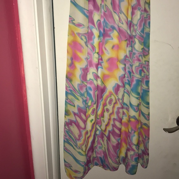 Girls Long Sun Dress - Picture 2 of 3